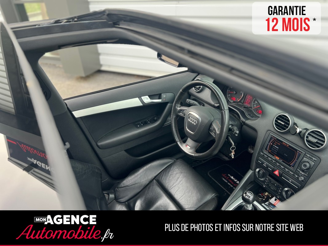 Audi A3 SPORTBACK 2.0 TFSI 200 S-Line *Toit Ouvrant*Reprogrammation Éthanol / GARANTIE 12 MOIS