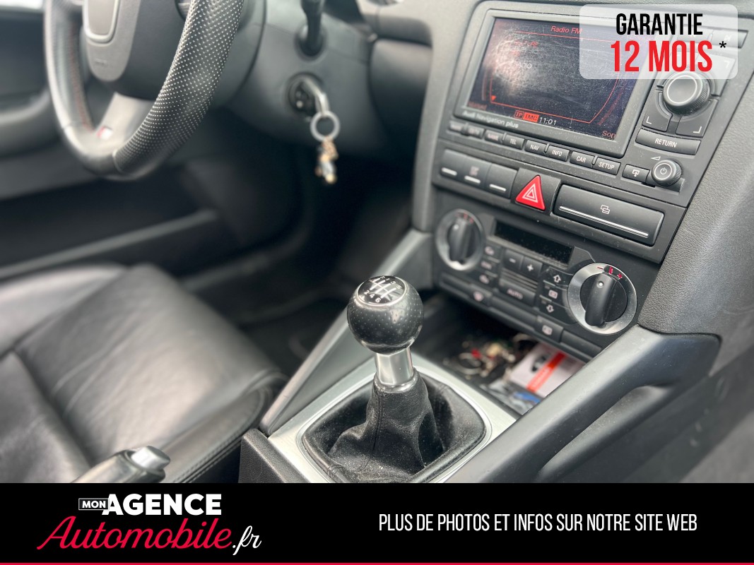 Audi A3 SPORTBACK 2.0 TFSI 200 S-Line *Toit Ouvrant*Reprogrammation Éthanol / GARANTIE 12 MOIS