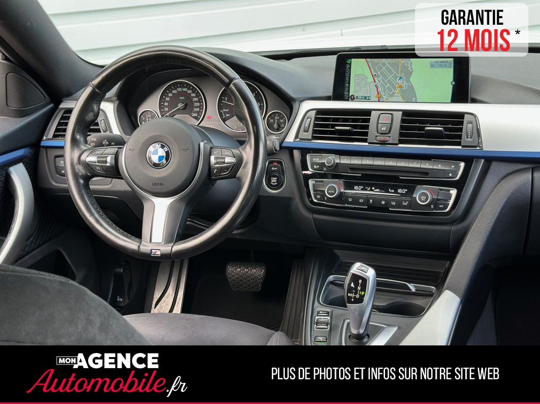 BMW SERIE 4 (F36) M SPORT Propulsion GRAN Coupé 420D 190 Ch / GARANTIE 12 MOIS