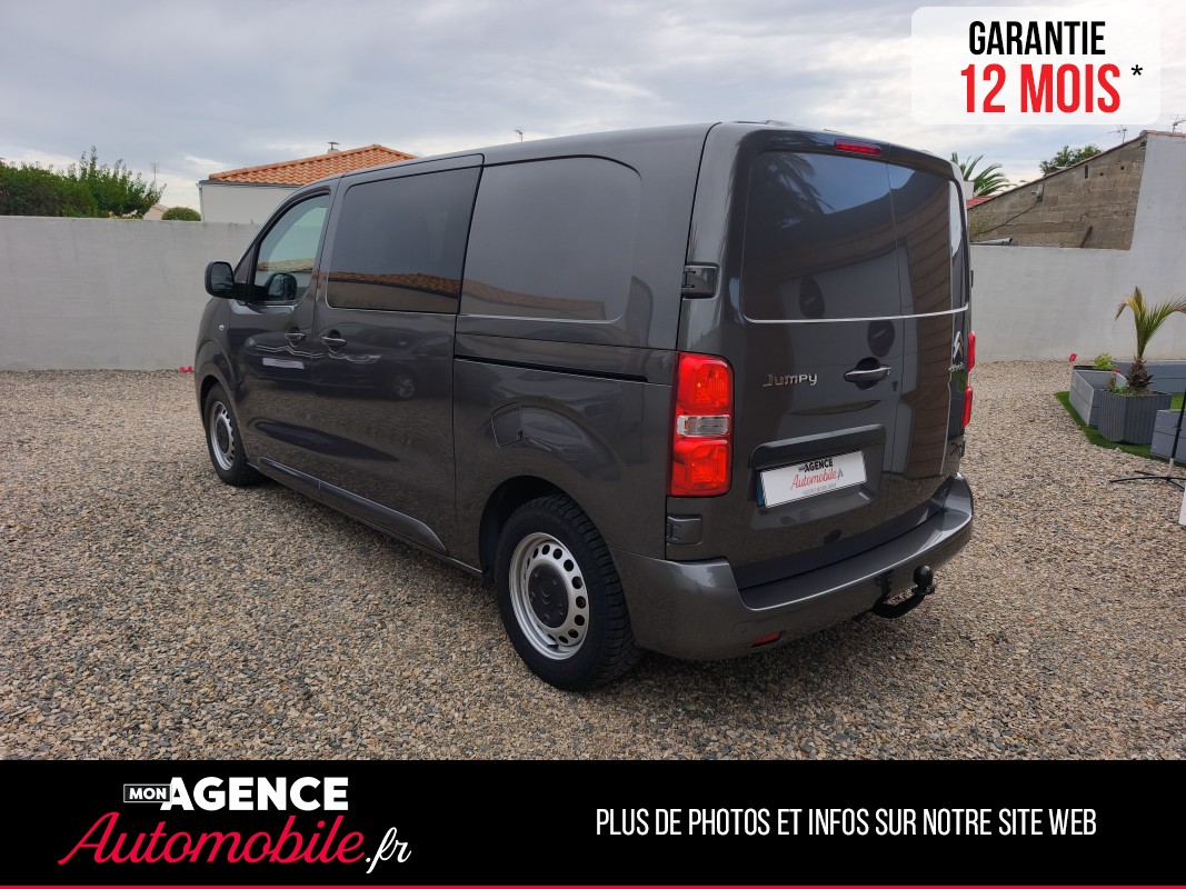 Citroën JUMPY 2.0 BLUE HDI 180 EAT6 5Places "Distribution Effectuée" / Garantie 12 Mois