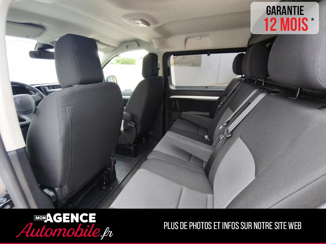 Citroën JUMPY 2.0 BLUE HDI 180 EAT6 5Places "Distribution Effectuée" / Garantie 12 Mois