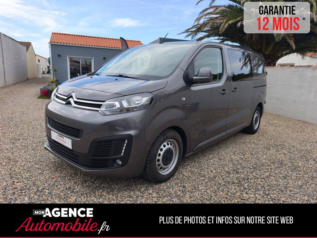 Citroën JUMPY 2.0 BLUE HDI 180 EAT6 5Places "Distribution Effectuée" / Garantie 12 Mois