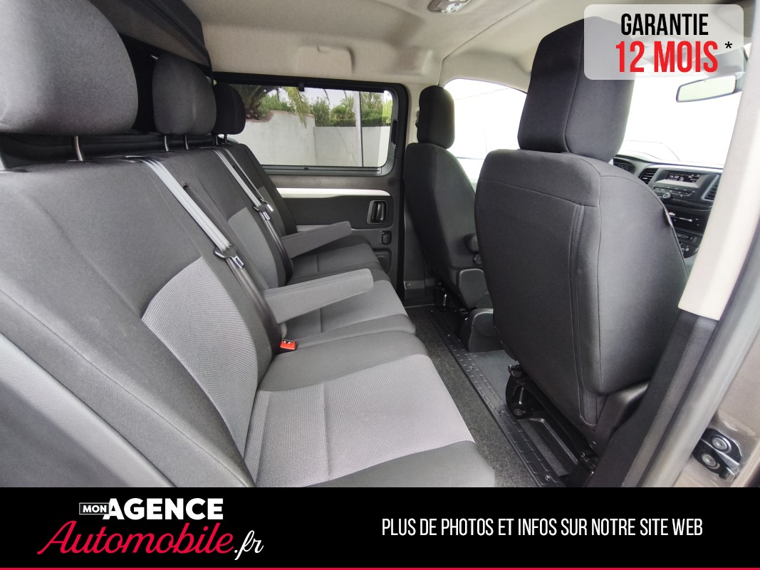 Citroën JUMPY 2.0 BLUE HDI 180 EAT6 5Places "Distribution Effectuée" / Garantie 12 Mois
