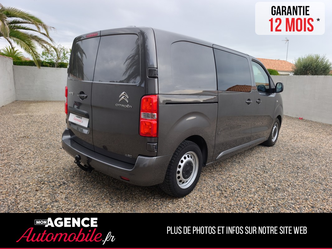 Citroën JUMPY 2.0 BLUE HDI 180 EAT6 5Places "Distribution Effectuée" / Garantie 12 Mois