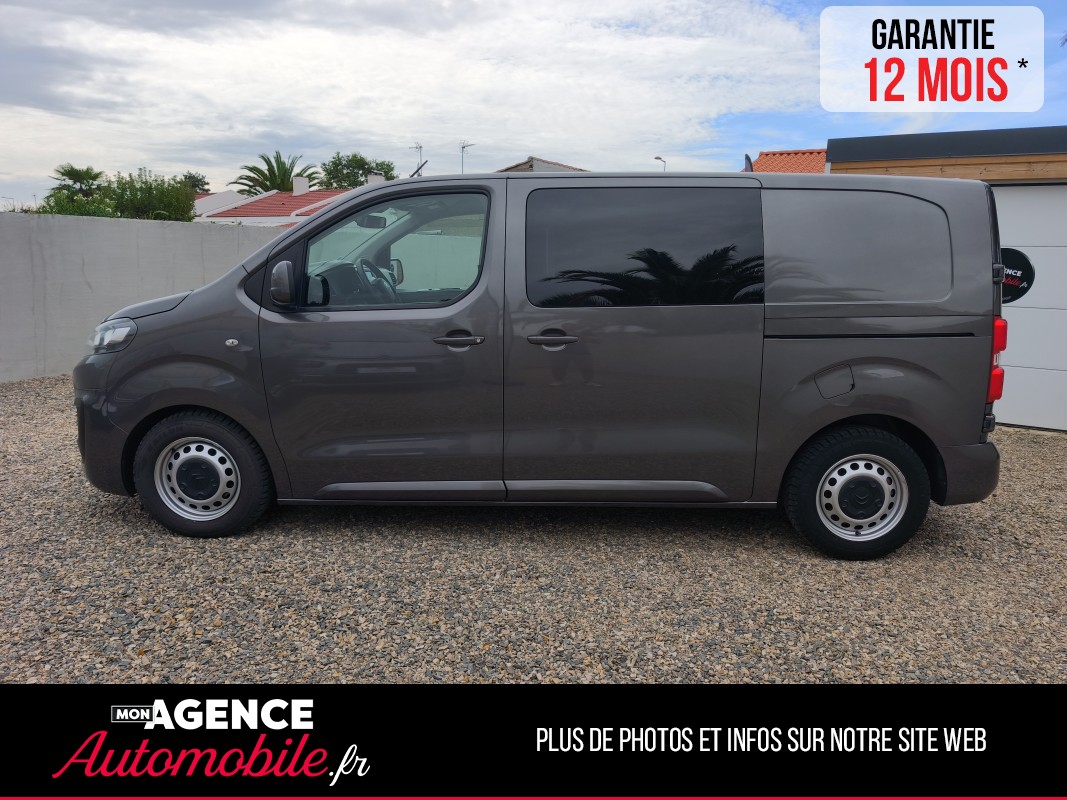 Citroën JUMPY 2.0 BLUE HDI 180 EAT6 5Places "Distribution Effectuée" / Garantie 12 Mois