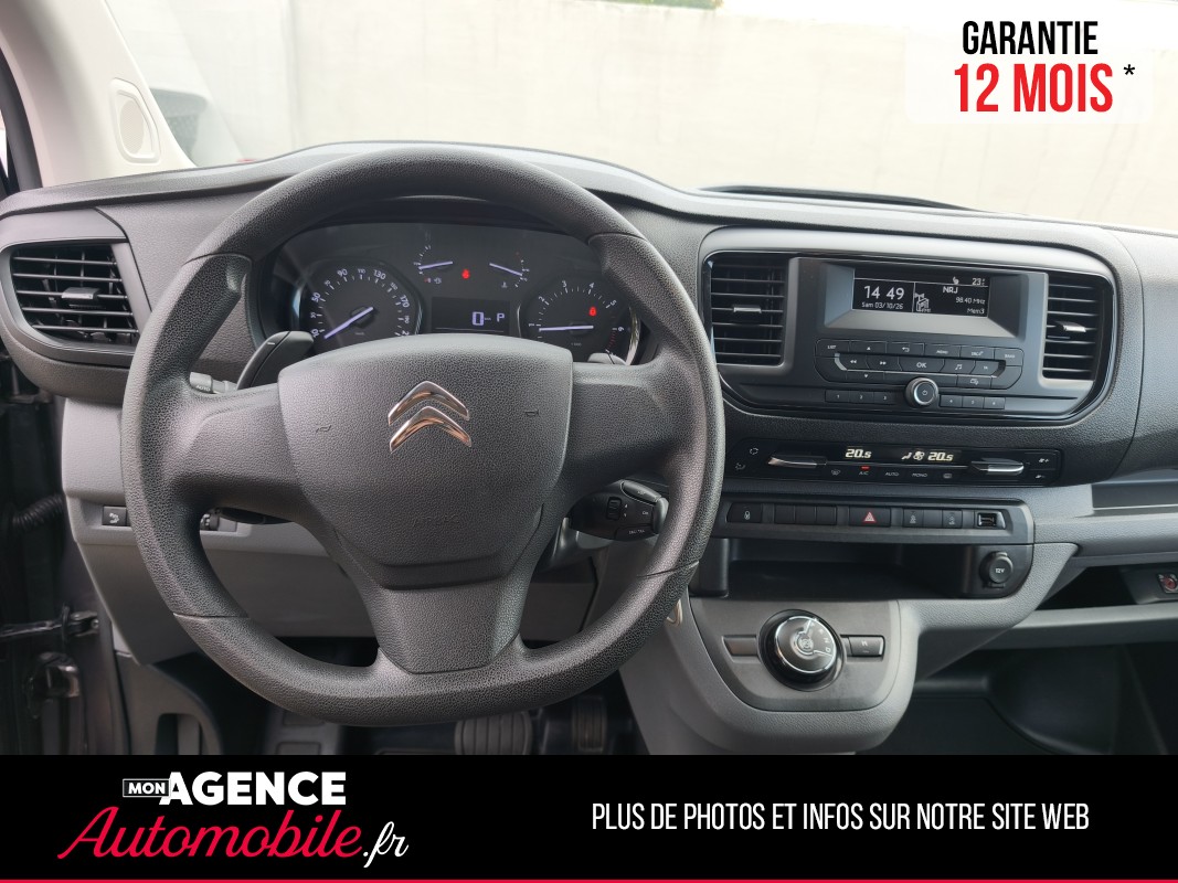 Citroën JUMPY 2.0 BLUE HDI 180 EAT6 5Places "Distribution Effectuée" / Garantie 12 Mois