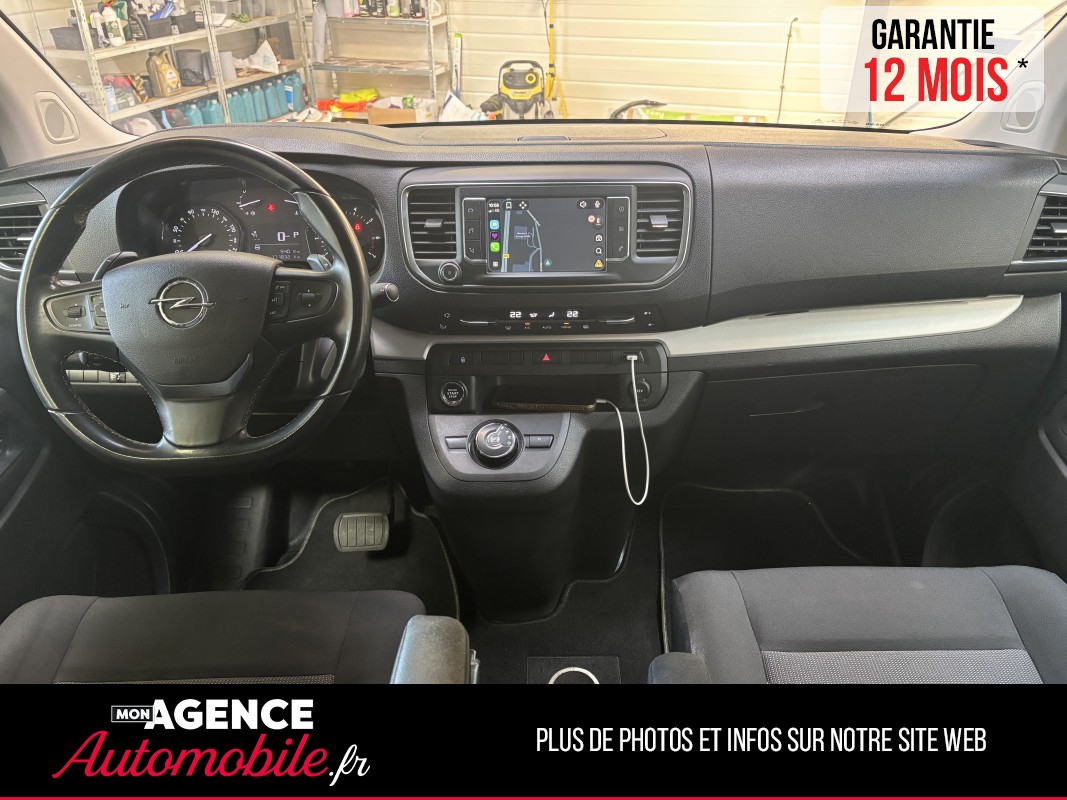 Opel VIVARO L2 2.0 D 120 CH PACK BUSINESS BA CABINE APPROFONDIE / Garantie 12 Mois