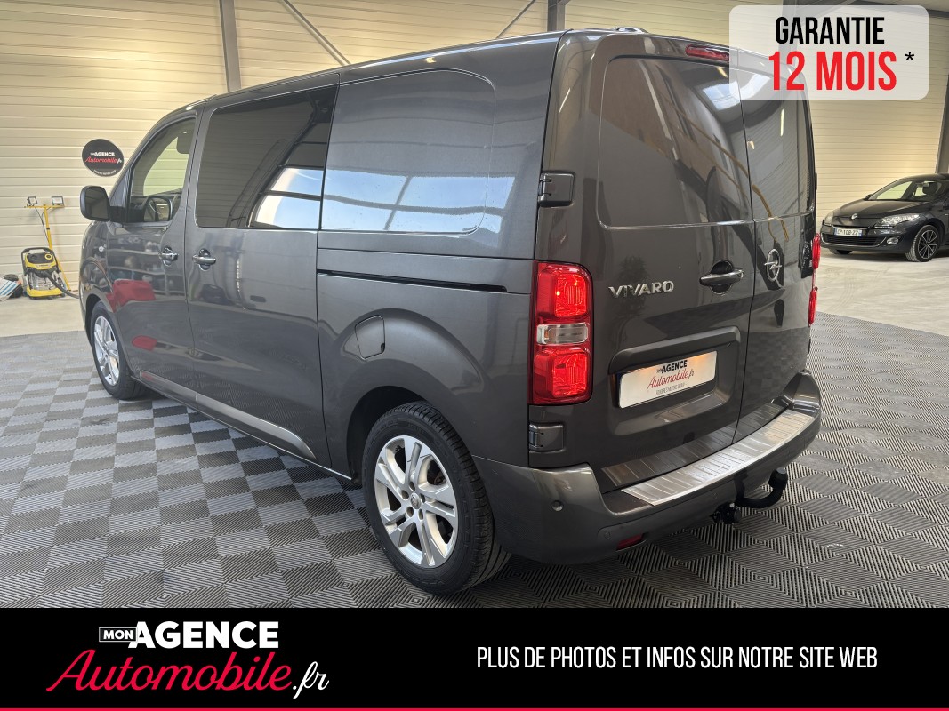 Opel VIVARO L2 2.0 D 120 CH PACK BUSINESS BA CABINE APPROFONDIE / Garantie 12 Mois