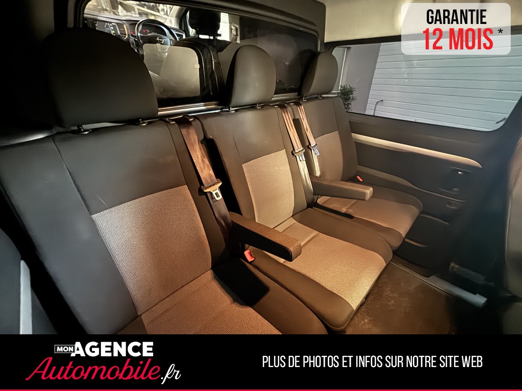 Opel VIVARO L2 2.0 D 120 CH PACK BUSINESS BA CABINE APPROFONDIE / Garantie 12 Mois