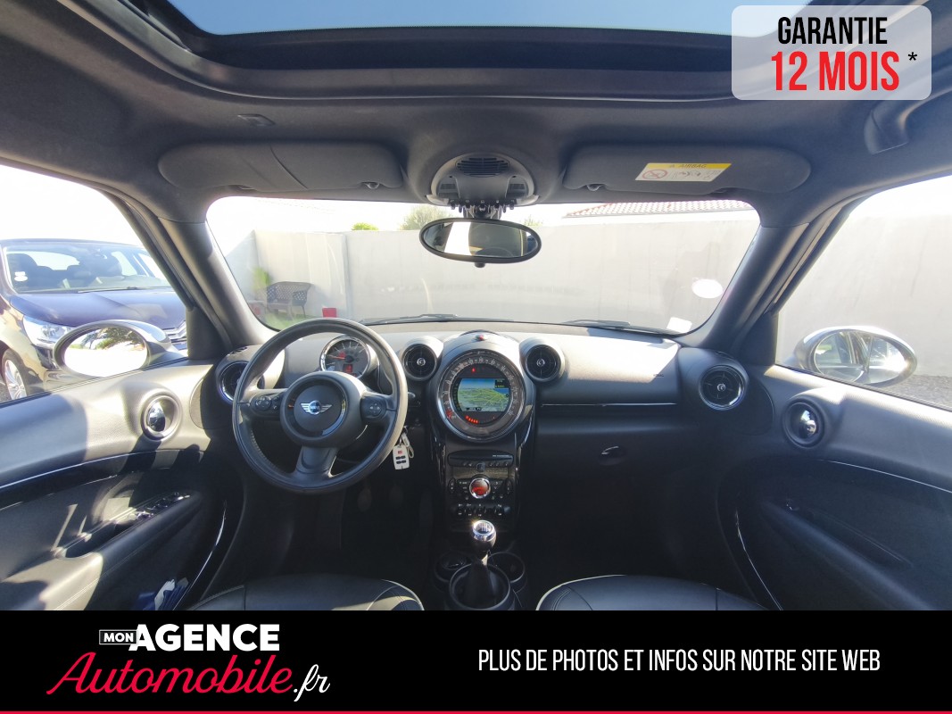 Mini COUNTRYMAN COOPER 122 PACK CHILI "1ere Main" " Peu De Km" / Garantie 12 Mois