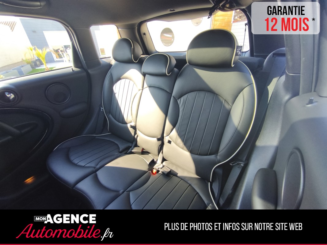 Mini COUNTRYMAN COOPER 122 PACK CHILI "1ere Main" " Peu De Km" / Garantie 12 Mois