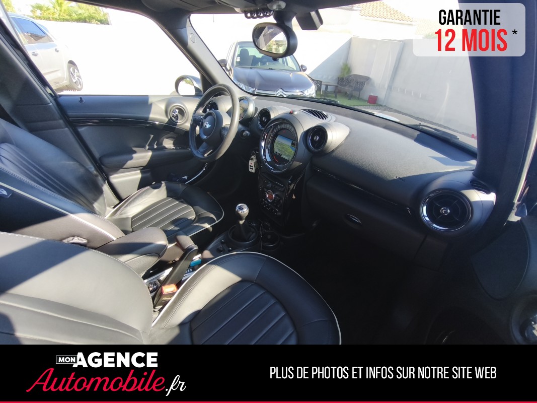 Mini COUNTRYMAN COOPER 122 PACK CHILI "1ere Main" " Peu De Km" / Garantie 12 Mois