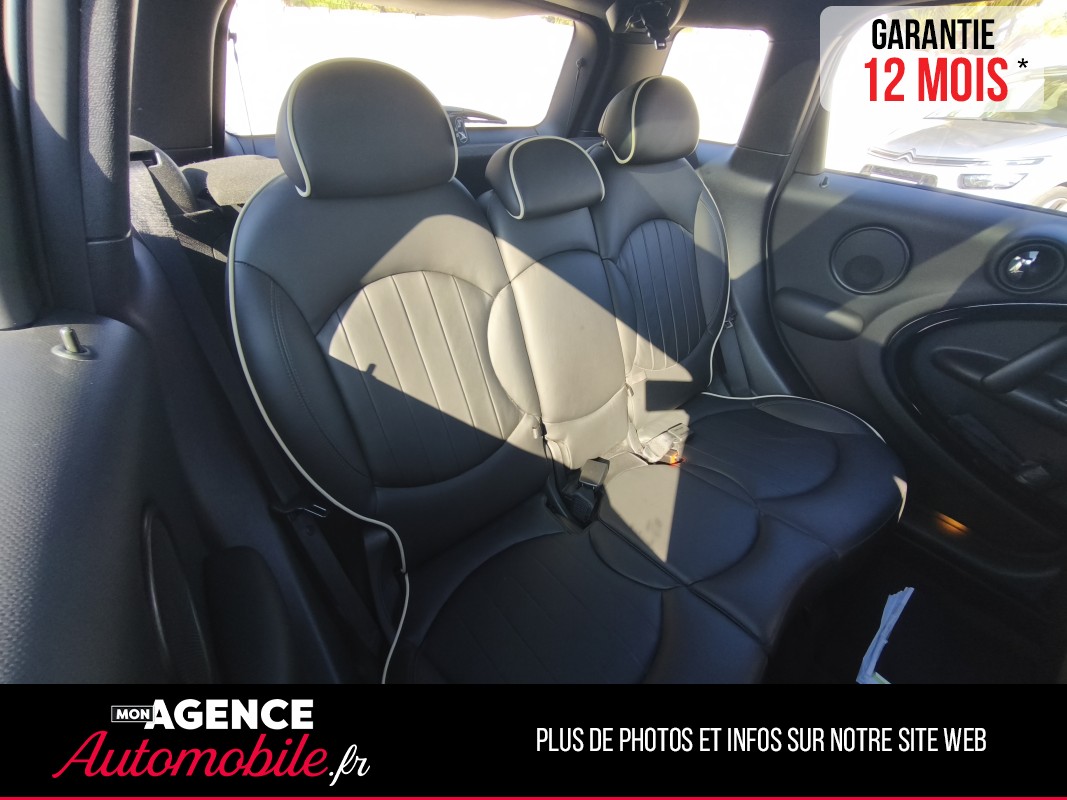 Mini COUNTRYMAN COOPER 122 PACK CHILI "1ere Main" " Peu De Km" / Garantie 12 Mois