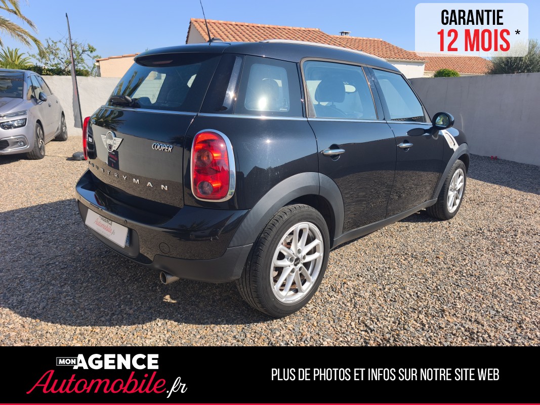 Mini COUNTRYMAN COOPER 122 PACK CHILI "1ere Main" " Peu De Km" / Garantie 12 Mois