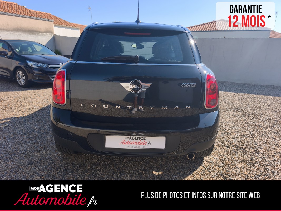 Mini COUNTRYMAN COOPER 122 PACK CHILI "1ere Main" " Peu De Km" / Garantie 12 Mois