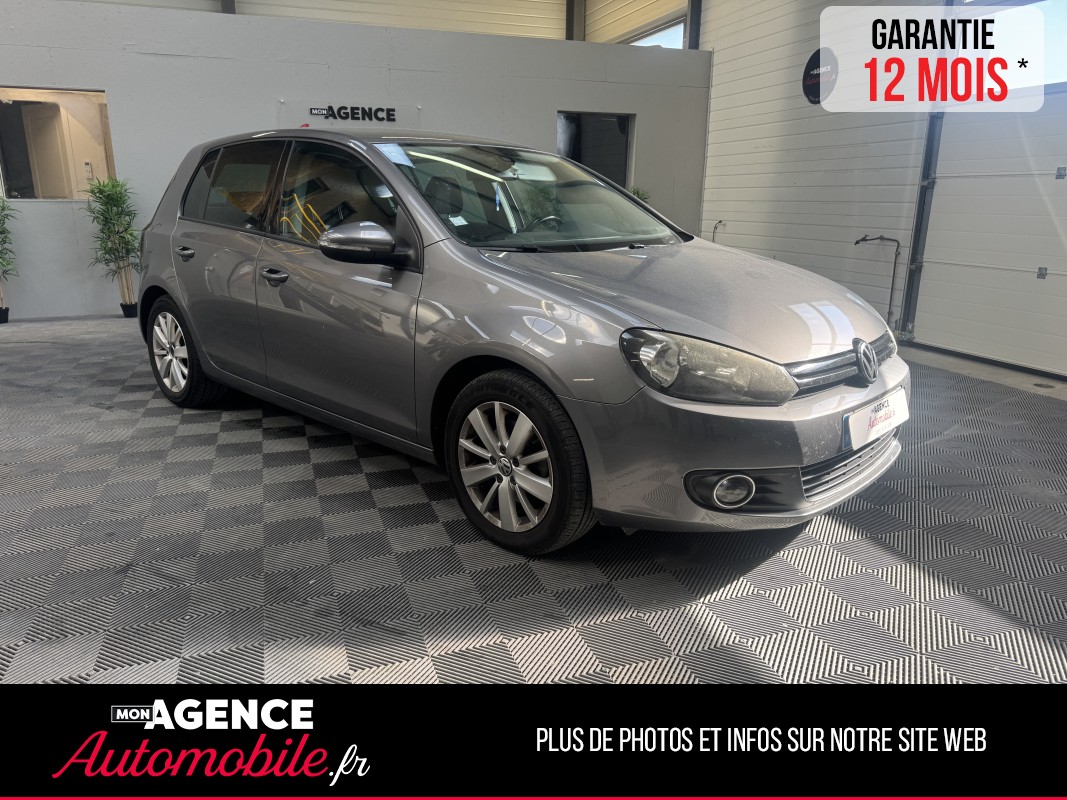 Volkswagen GOLF VI 2.0 TDI 140CH CARAT / Garantie 12 Mois