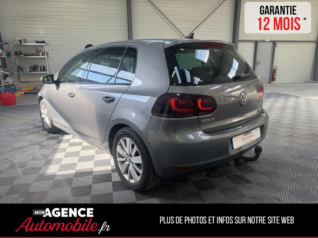 Volkswagen GOLF VI 2.0 TDI 140CH CARAT / Garantie 12 Mois