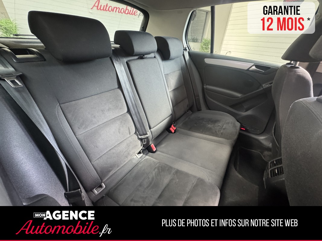 Volkswagen GOLF VI 2.0 TDI 140CH CARAT / Garantie 12 Mois