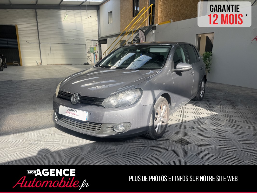 Volkswagen GOLF VI 2.0 TDI 140CH CARAT / Garantie 12 Mois