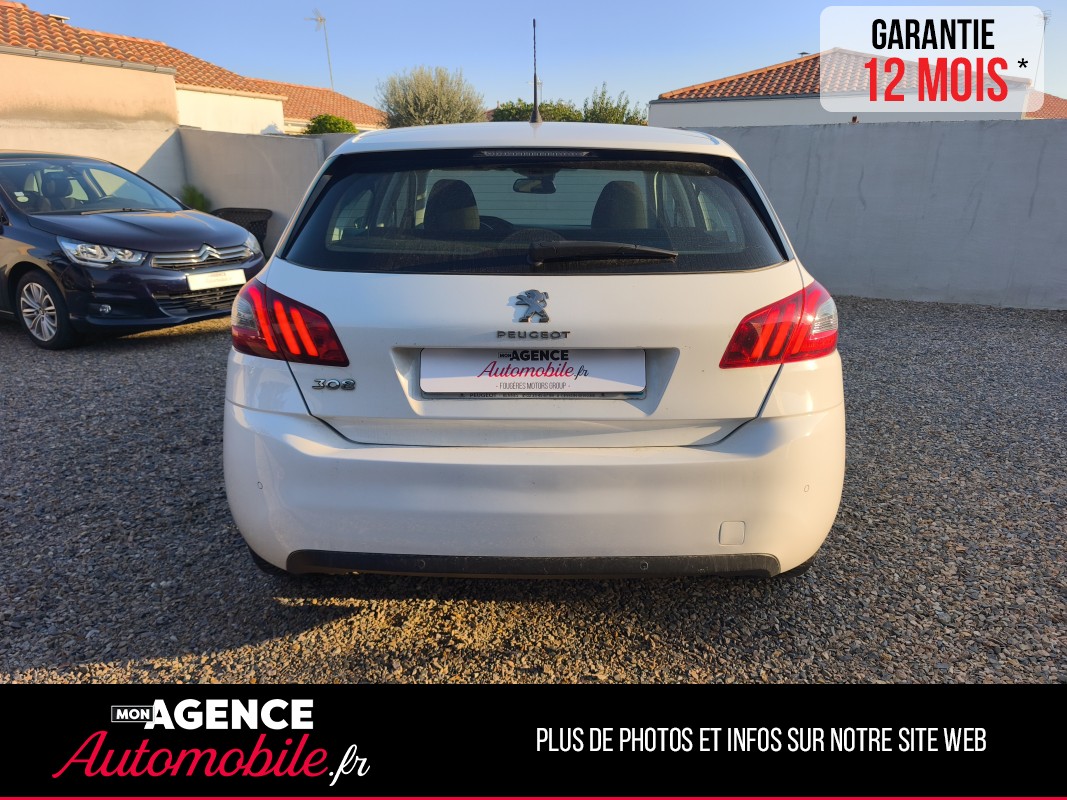 Peugeot 308 1.5 BLUE HDI 100 Société / Garantie 12 Mois