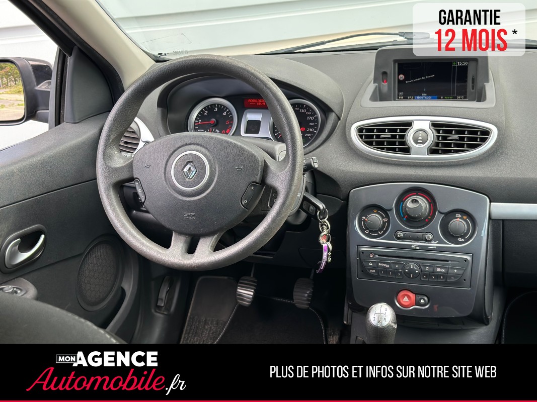 Renault CLIO III ESTATE 1.5 DCI 75 Ch TomTom * 1 ERE MAIN*KIT DISTRIBUTION 2025*REGULATEUR VITESSE / GARANTIE 12 MOIS