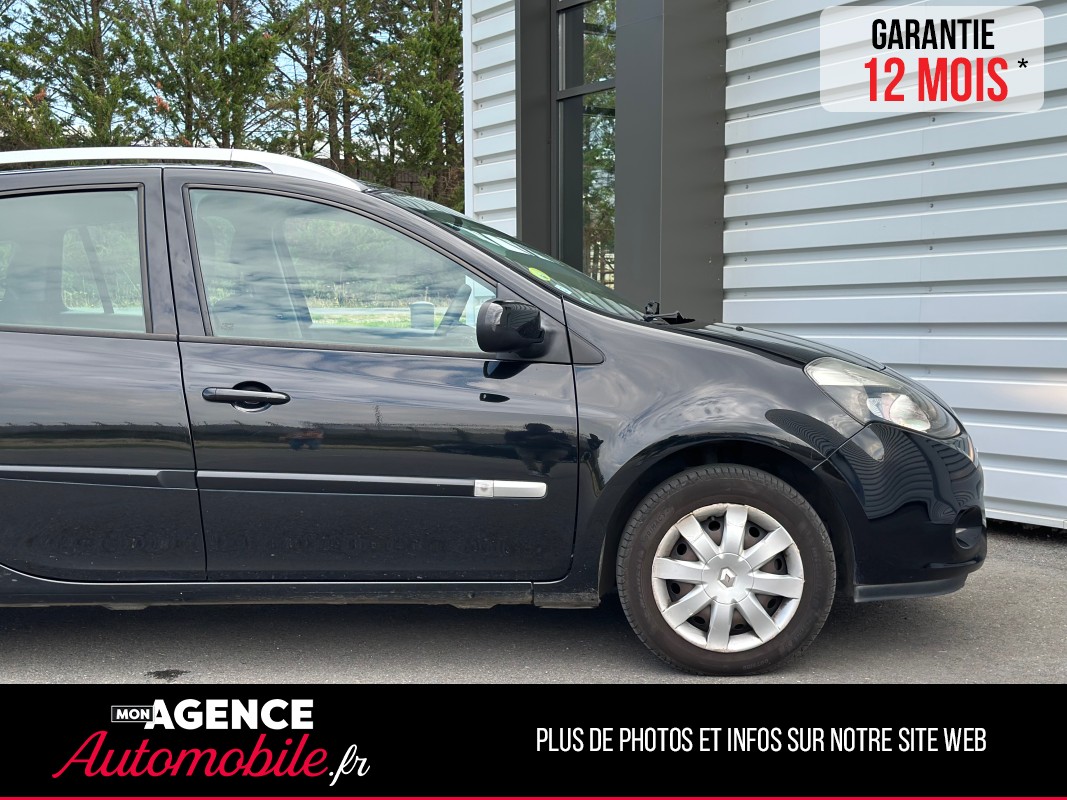Renault CLIO III ESTATE 1.5 DCI 75 Ch TomTom * 1 ERE MAIN*KIT DISTRIBUTION 2025*REGULATEUR VITESSE / GARANTIE 12 MOIS