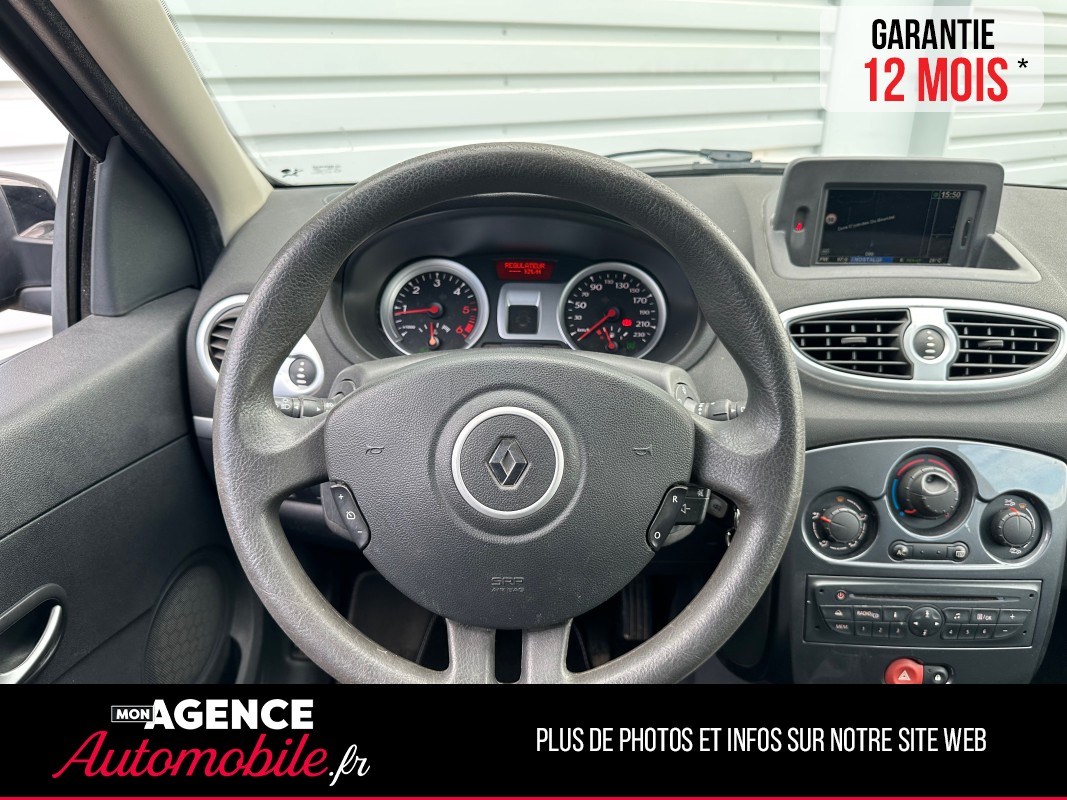 Renault CLIO III ESTATE 1.5 DCI 75 Ch TomTom * 1 ERE MAIN*KIT DISTRIBUTION 2025*REGULATEUR VITESSE / GARANTIE 12 MOIS
