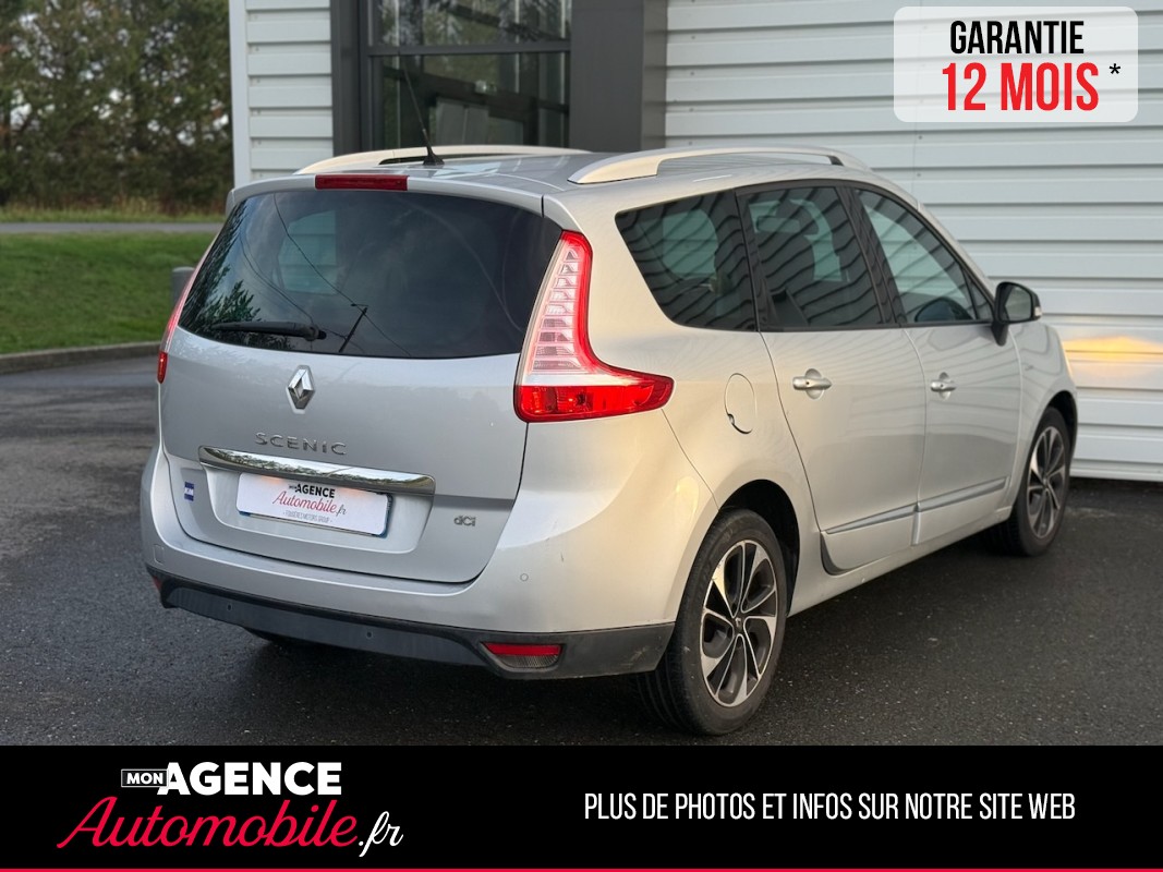 Renault GRAND SCENIC 1.6 DCI 130ch BOSE 7 Places *PREMIERE MAIN* / GARANTIE 12 MOIS