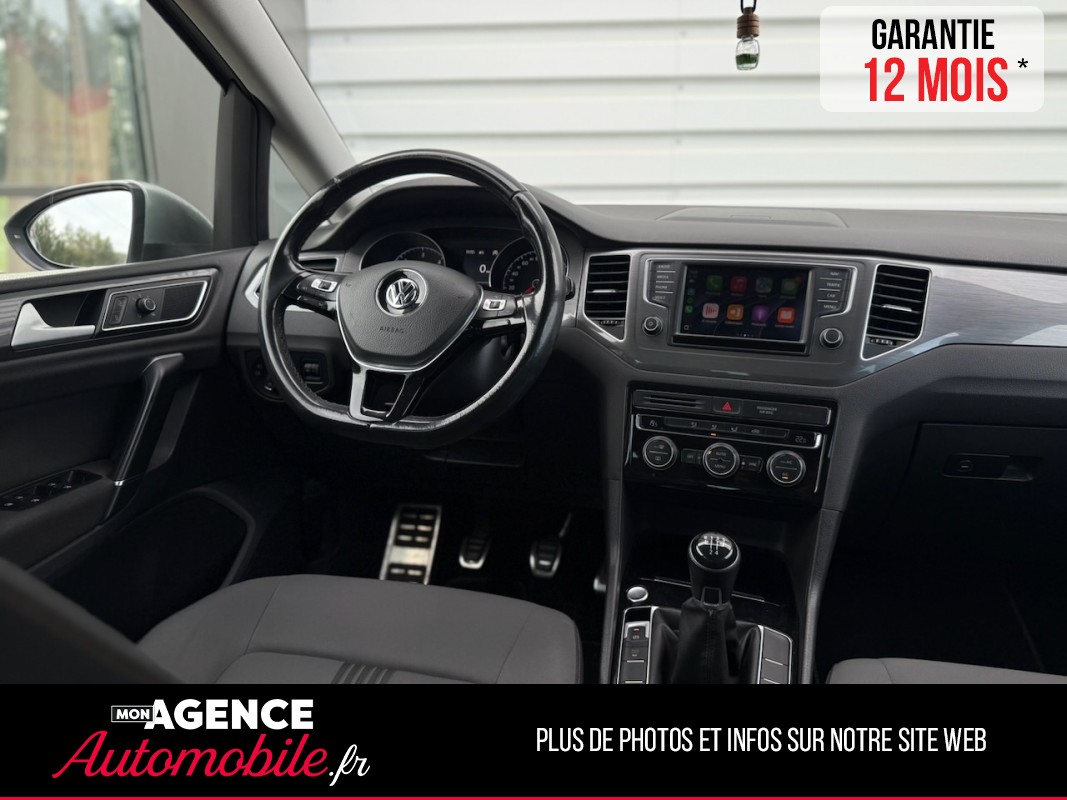 Volkswagen GOLF SPORTSVAN 1.6 TDI 110ch ALLSTAR *CARPLAY*CAMERA*RADAR AV & AR*/ GARANTIE 12 MOIS
