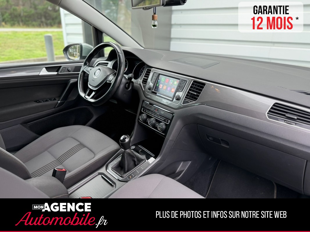 Volkswagen GOLF SPORTSVAN 1.6 TDI 110ch ALLSTAR *CARPLAY*CAMERA*RADAR AV & AR*/ GARANTIE 12 MOIS