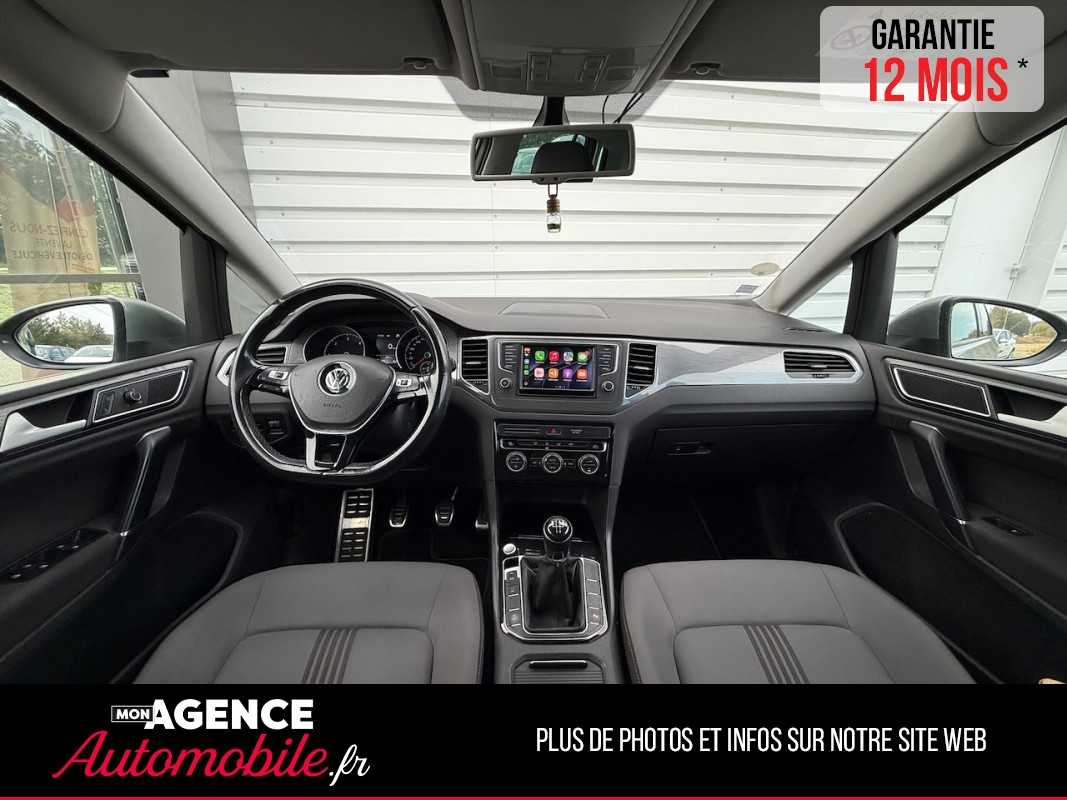 Volkswagen GOLF SPORTSVAN 1.6 TDI 110ch ALLSTAR *CARPLAY*CAMERA*RADAR AV & AR*/ GARANTIE 12 MOIS