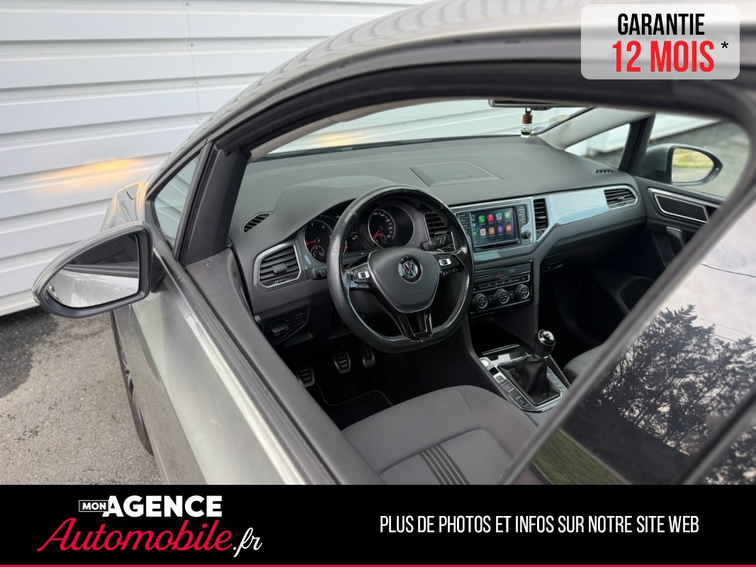 Volkswagen GOLF SPORTSVAN 1.6 TDI 110ch ALLSTAR *CARPLAY*CAMERA*RADAR AV & AR*/ GARANTIE 12 MOIS