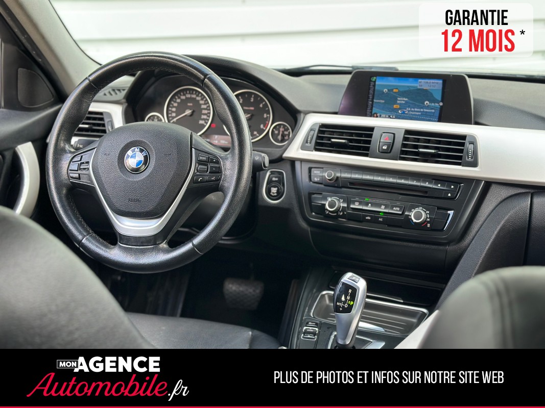 BMW SERIE 3 (F31) 318 D 143 Ch LOUNGE *Vidange Boite Auto OK*Hayon électrique*Sièges Cuir / GARANTIE 12 MOIS