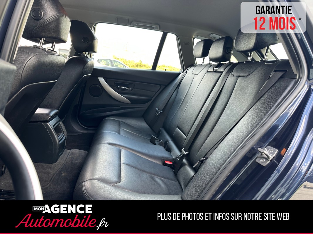 BMW SERIE 3 (F31) 318 D 143 Ch LOUNGE *Vidange Boite Auto OK*Hayon électrique*Sièges Cuir / GARANTIE 12 MOIS