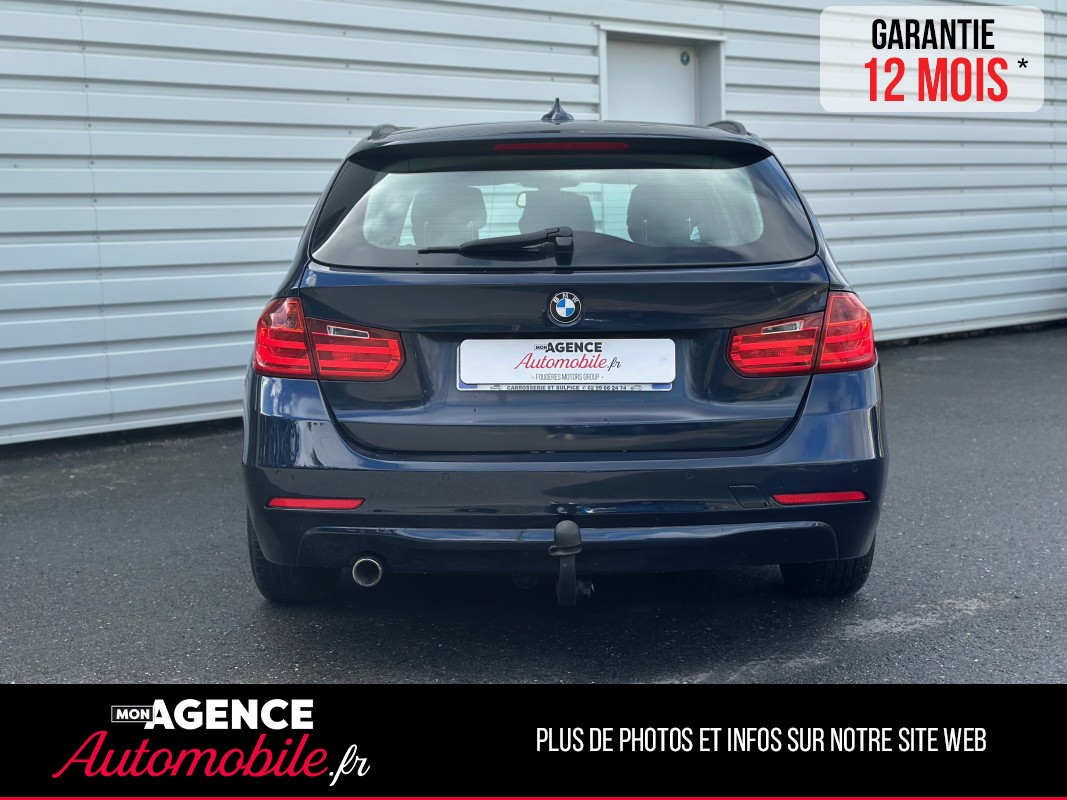 BMW SERIE 3 (F31) 318 D 143 Ch LOUNGE *Vidange Boite Auto OK*Hayon électrique*Sièges Cuir / GARANTIE 12 MOIS