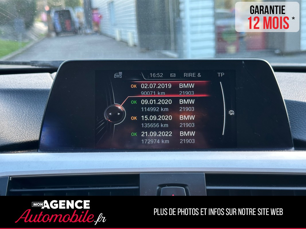 BMW SERIE 3 (F31) 318 D 143 Ch LOUNGE *Vidange Boite Auto OK*Hayon électrique*Sièges Cuir / GARANTIE 12 MOIS