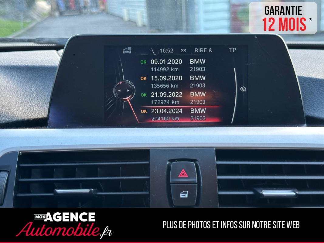BMW SERIE 3 (F31) 318 D 143 Ch LOUNGE *Vidange Boite Auto OK*Hayon électrique*Sièges Cuir / GARANTIE 12 MOIS