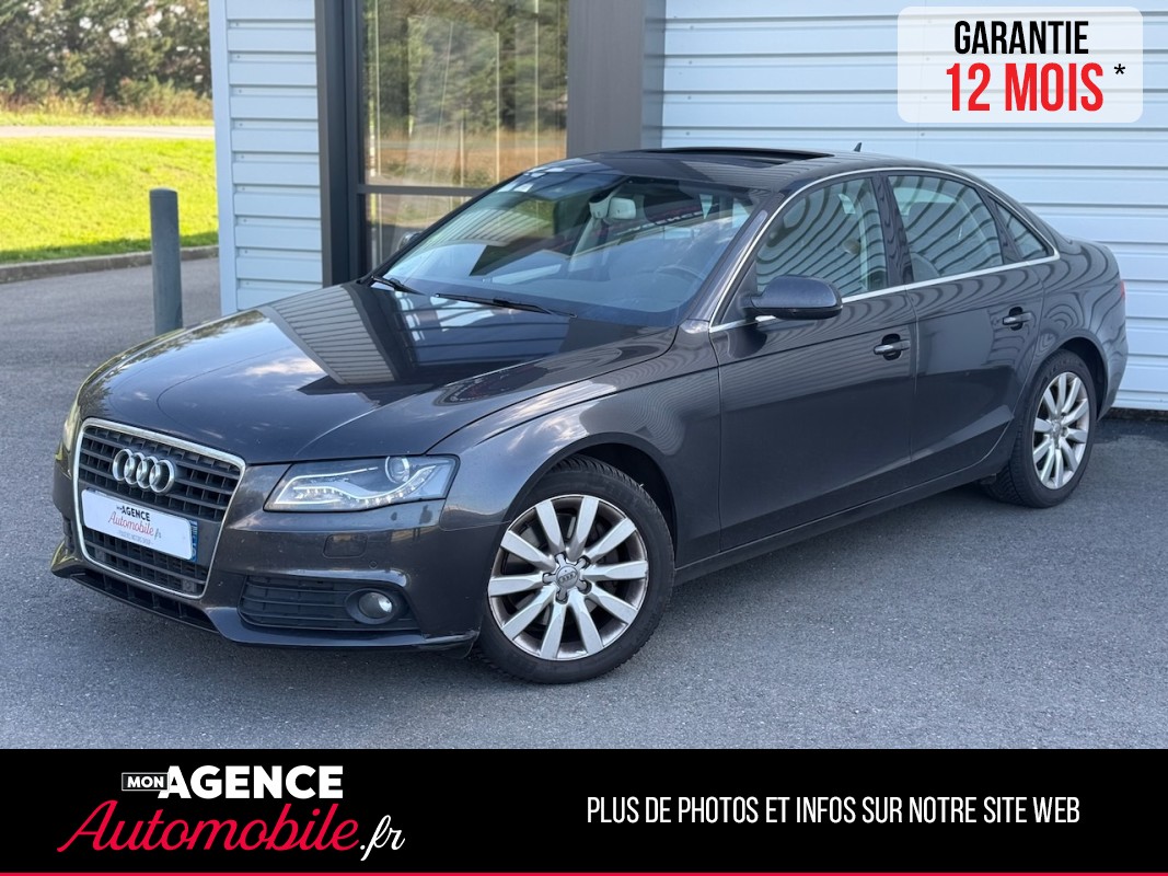Audi A4 V6 2.7 TDI 190ch AMBITION LUXE *TOIT OUVRANT*SIEGES CHAUFFANTS ELECTRIQUES*CAMERA*RADAR AV AR*/ GARANTIE 12 MOIS