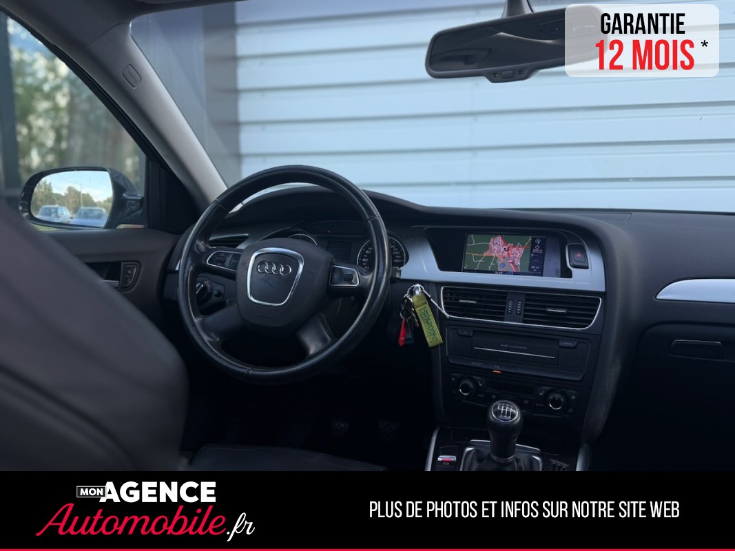 Audi A4 V6 2.7 TDI 190ch AMBITION LUXE *TOIT OUVRANT*SIEGES CHAUFFANTS ELECTRIQUES*CAMERA*RADAR AV AR*/ GARANTIE 12 MOIS