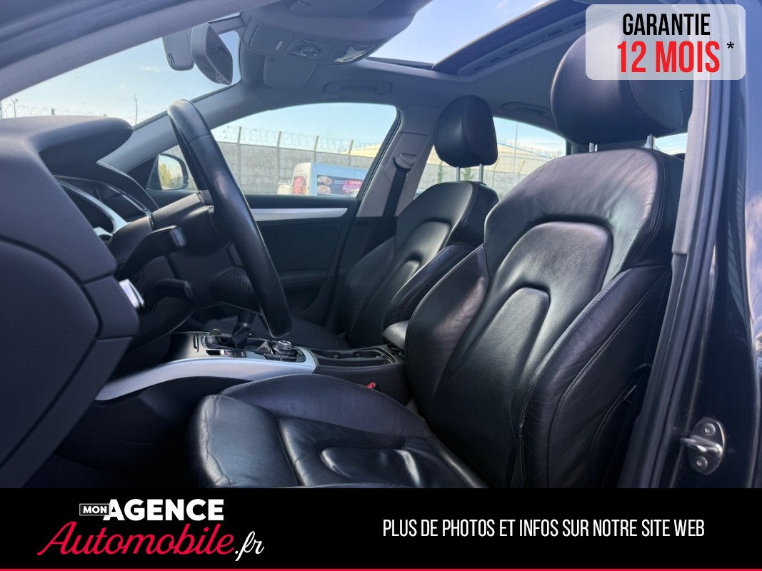 Audi A4 V6 2.7 TDI 190ch AMBITION LUXE *TOIT OUVRANT*SIEGES CHAUFFANTS ELECTRIQUES*CAMERA*RADAR AV AR*/ GARANTIE 12 MOIS