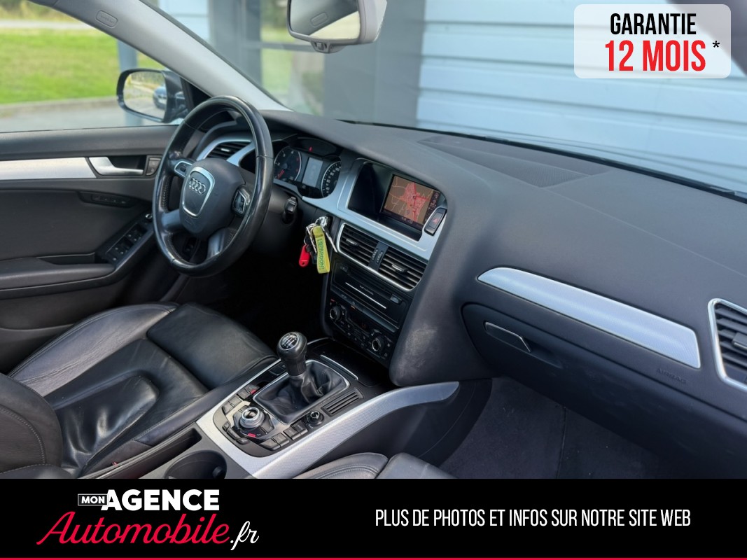 Audi A4 V6 2.7 TDI 190ch AMBITION LUXE *TOIT OUVRANT*SIEGES CHAUFFANTS ELECTRIQUES*CAMERA*RADAR AV AR*/ GARANTIE 12 MOIS
