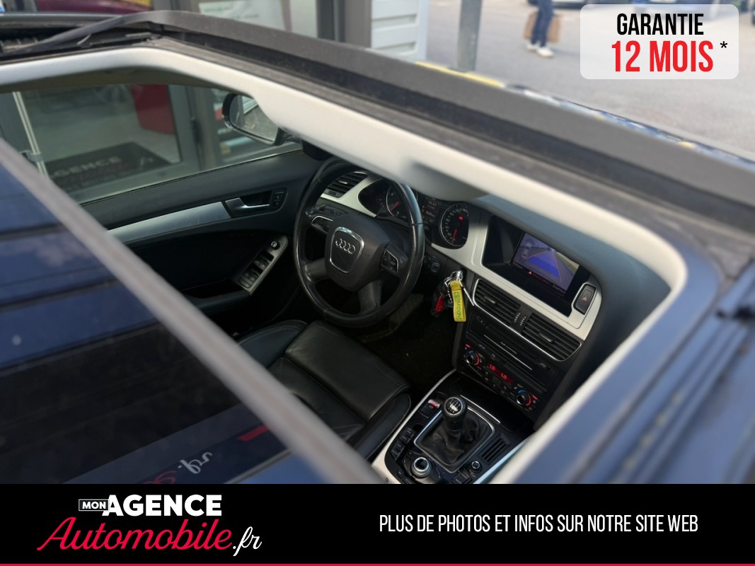 Audi A4 V6 2.7 TDI 190ch AMBITION LUXE *TOIT OUVRANT*SIEGES CHAUFFANTS ELECTRIQUES*CAMERA*RADAR AV AR*/ GARANTIE 12 MOIS