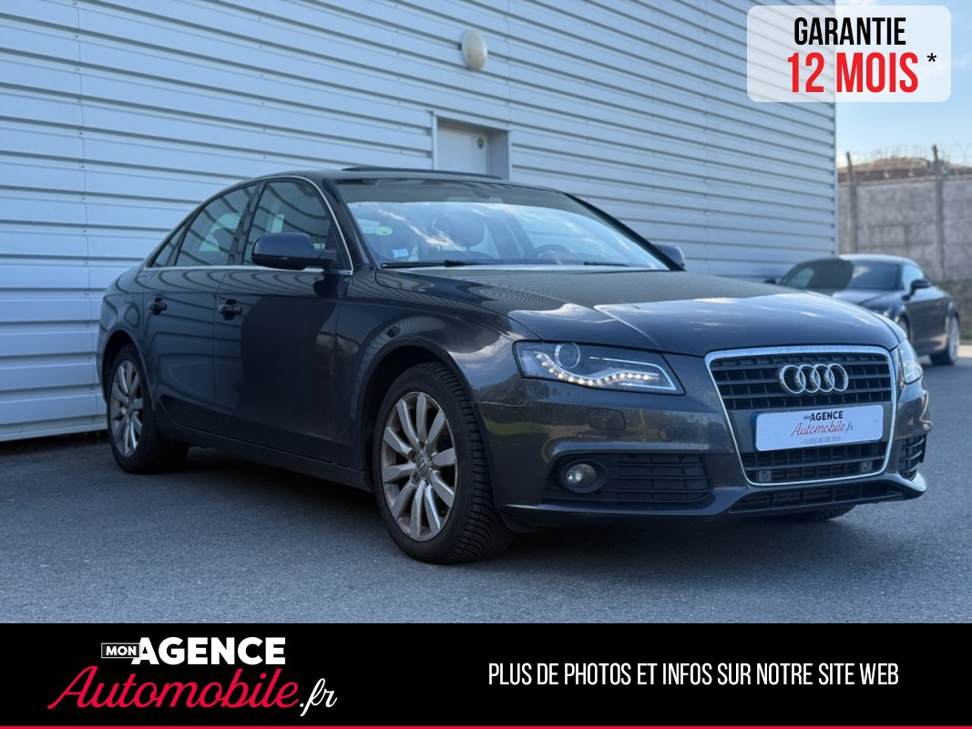 Audi A4 V6 2.7 TDI 190ch AMBITION LUXE *TOIT OUVRANT*SIEGES CHAUFFANTS ELECTRIQUES*CAMERA*RADAR AV AR*/ GARANTIE 12 MOIS
