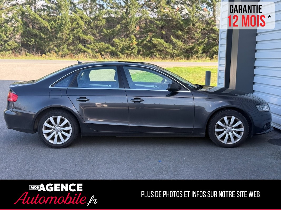 Audi A4 V6 2.7 TDI 190ch AMBITION LUXE *TOIT OUVRANT*SIEGES CHAUFFANTS ELECTRIQUES*CAMERA*RADAR AV AR*/ GARANTIE 12 MOIS