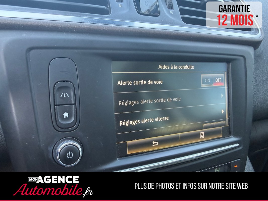 Renault KADJAR 1.5 DCI 110ch INTENS BOITE AUTO *TOIT PANO*RADAR AV & AR*/ GARANTIE 12 MOIS