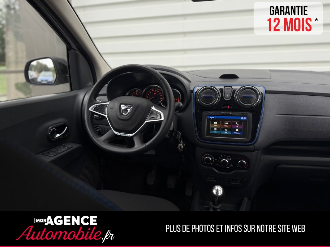 Dacia LODGY Stepway 1.5 Blue DCi 115 Ch 7 Places SERIE LIMITE 15 ANS *PREMIERE MAIN*CARPLAY*CAMERA RADAR AR*/ GARANTIE 12 MOIS