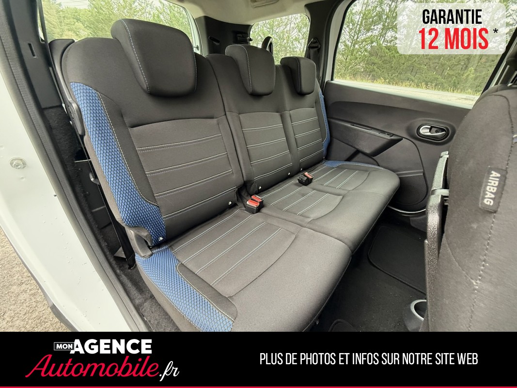 Dacia LODGY Stepway 1.5 Blue DCi 115 Ch 7 Places SERIE LIMITE 15 ANS *PREMIERE MAIN*CARPLAY*CAMERA RADAR AR*/ GARANTIE 12 MOIS