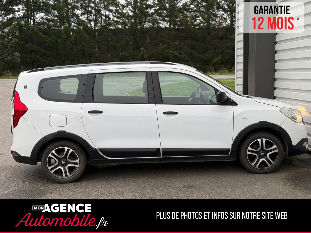 Dacia LODGY Stepway 1.5 Blue DCi 115 Ch 7 Places SERIE LIMITE 15 ANS *PREMIERE MAIN*CARPLAY*CAMERA RADAR AR*/ GARANTIE 12 MOIS