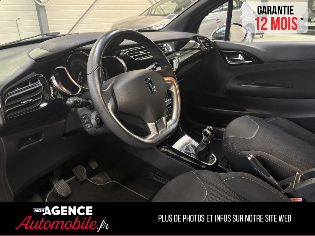 Citroën DS3 1.6 HDI 90 AIRDREAM SO CHIC / Garantie 12 Mois