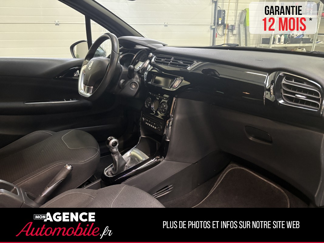 Citroën DS3 1.6 HDI 90 AIRDREAM SO CHIC / Garantie 12 Mois